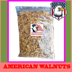 วอลนัทเม็ดเต็ม (WALNUTS)ถุง1Kg**อบ /พร้อมทาน** นําเข้าจากอเมริกา