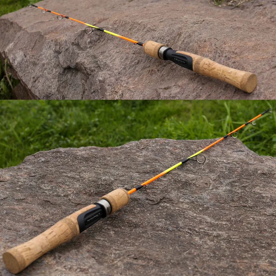 Jingyig Crab Fishing Rod, Mini 2pcs Portable Rod and Reel Combo, Fishing  Rod, for Ice Fishing Crab Catching Shrimp Children Fishing