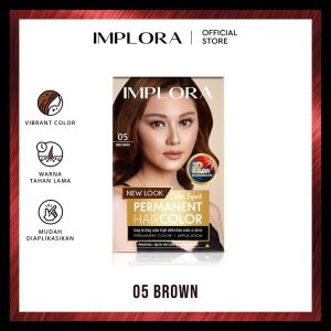 Implora New Permanent Hair Color / Pewarna / Cat / Semir Rambut