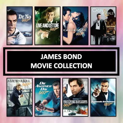 [PENDRIVE MOVIE] 27 MOVIES | 007 JAMES BOND COMPLETE MOVIES COLLECTION | KOLEKSI MOVIE AKSI