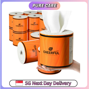 【Pure Care】 【16 Rolls / Box】5-Ply Toilet Paper Roll / Original Wood Pulp Soft to Skin / Thick
