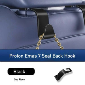 Proton Emas 7 Car Seat Back Hook & Glove Box Bag Holder Hanger | OEM Quality Multi-Purpose Organizer Accessories