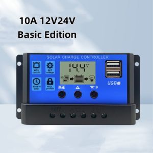 LED intelligent charge and discharge controller 10A/20A/30A solar controller PWM