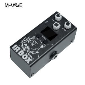 M-vave IR-BOX Simulates Box Guitar Effect Pedals IR Cab Speakers Vintage Sound Simulate Supported Third-party IR Files Guitar Pedals