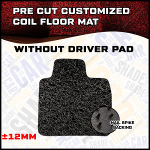 🚗 PRE CUT Customized Floor Mat For Toyota Corolla Altis 23 Car Coil Mat 12-18mm Carpet Kereta Spike Grip Backing Carmat