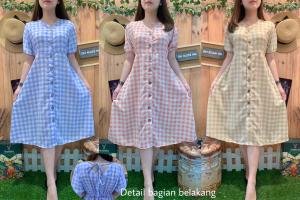 Gaudens Dress Kotako Button Flare 3066: Pilihan Ideal untuk Acara Formal