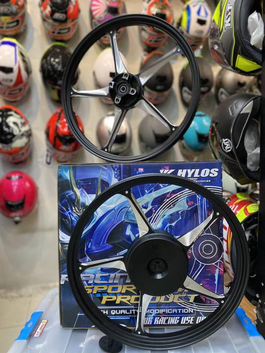 ORIGINAL HYLOS 17S H5 SPOKES MAGS CLICK / MIO / NMAX V2 / R150 / AEROX ...