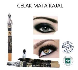 Celak Kajal Pensil Waterproof Plus Rautan Celak Mata Arab Celak Kajal