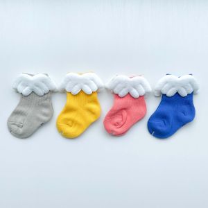 Baby Newborn Cute Angel Wings Ankle Socks