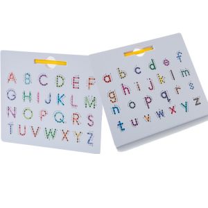 【SG Seller🇸🇬】2 In 1 Magnetic Drawing Board Double Sided Alphabet Letter Number Tracing Board Educational Learning ABC