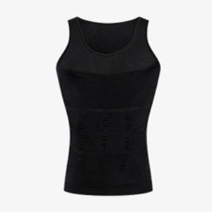🔥Mens body shaping vest Tummy-tightening body shaping underwear Beer belly chest binder