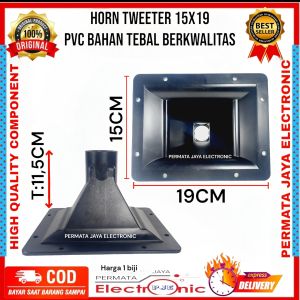 Horn tweeter 15x19 plastik tebal. CORONG tweeter drat plastik 15x19