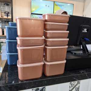 Pero x Mandalina Alara Food Storage Set Of 10 - Tempat Penyimpanan Makanan Plastik