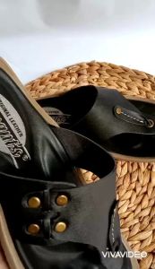 SANDAL PRIA TERBARU KULIT SAPI JP H04
