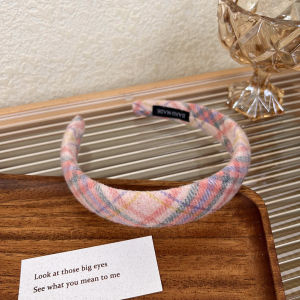 Niceface Bando Kain Tebal Motif Cantik Wanita Korea Headband Cloud Lebar Empuk