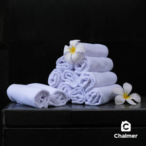 Handuk Tangan Hotel Natural by Chalmer 30 x 30 cm Seri Handuk Hotel