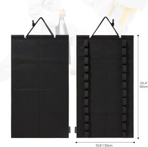 Karate Belt Display Rack / 12 Belts Martial Arts Belts Organizer / Taequando Belt Storage Hanging Bag