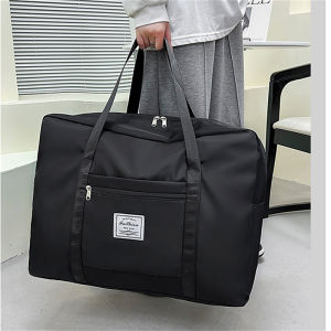 Multi functional travel bag large-capacity waterproof luggage bag storage bag finishing clothes packing bag female mater