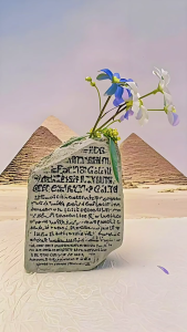 Ai Cập đá tượng Silicone bình khuôn mẫu dễ dàng demolding Silicone bình khuôn mẫu cho nhựa Epoxy Chậu hoa trang trí nội thất