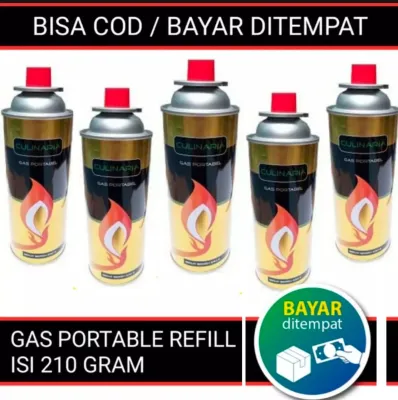 5PCS - GAS PORTABLE REFILL