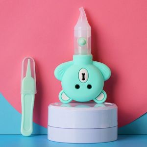 Dụng Cụ Hút Mũi Cho Bé Hình Thú Dễ Thương – Silicon Mềm Kèm Nhíp Gắp & Hộp Đựng Dễ Vệ Sinh