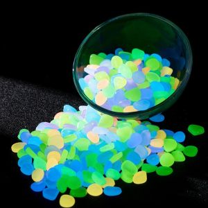 500g Garden Colored Decorate Stones Flowers Plant Pot Decorate Stones Fish Tank Scenery Colorful Stone