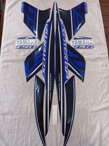Bộ tem decal dán xe máy Yamaha Exciter 150 đời 2018 màu xanh đậm zin thái siêu đẹp