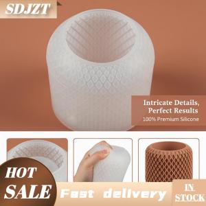 SDJZT 3D Kim Cương Silicone Khuôn Nến Jar Nhựa Trồng Bình Làm Công Cụ Không Dính Linh Hoạt Khuôn Cho DIY Thủ Công Trang Trí Dự Án