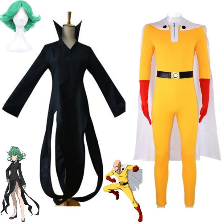Anime One Punch Man Saitama 31tm Senritsu No Tatsumaki Cosplay Costume ...