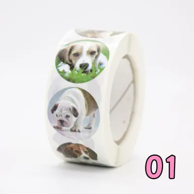 Marino สติ๊กเกอร์ ขอบคุณ Thank you 500ดวงต่อม้วน ขนาด 2.5 cm. มี 12 ลายให้เลือก NO.SK017 - SK028