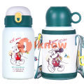 I know Disney Frozen Kids Water Bottle with Straw Lid | Reusable Insulated Stainless Steel Cup for Girls and boy, School | 500ml. 