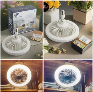 PROMOOO!!! Lampu Kipas Angin Remote 2in1 30W Kipas Angin Plafon Fan & Light Remote Control 3 Color