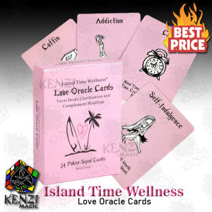 Kartu Love Oracle - Island Time Wellness ( White )