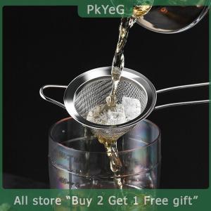 [COD] PkYeG KITCHEN Fine Mesh Stainless Steel Conical Strainer Cocktail Bar Strainer Cone Strainer
