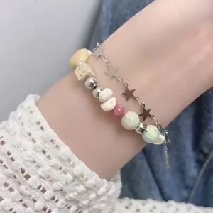 COD / Gelang Bintang Manik / Gelang Beads Korea / Gelang Bunga Daisy / Gelang Beads