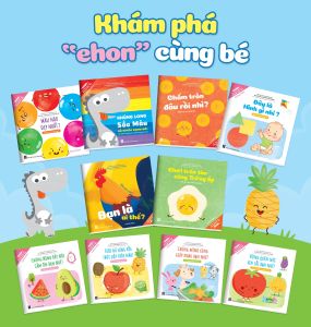 Sách - 10 cuốn Ehon Song Ngữ kèm file nghe - Cho Bé từ 0 đến 6 tuổi