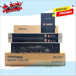 Equaliser dB Voice GE 231 Original dBvoice GE231 + Subwoofer