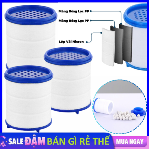 SET 5 Lõi Lọc Nước Thay Thế Cho Đầu Vòi Lọc Sạch Cận Bẩn Tạp Chất Vi Khuẩn Tại Vòi An Toàn Khi Sử Dụng - Lõi Bông Lọc PP Thay Thế Cho Đầu Lọc Nước Tiện Ích - Phụ Kiện Vòi Nước Dụng Cụ Nhà Bếp