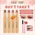 NIKUNX อายแชโดว์แท่ง สามสี YZS เอฟเฟกต์มุกและแฟลช เหมาะสำหรับลุคบางและกระจ่างใส สีเอิร์ธด้าน ปากกาอายแชโดว์ไม่แต่งหน้า ติดทนนาน ไม่เหนียวเหนอะหนะ กันน้ำและกันเหงื่อ ซื้อ 1 เทค 1 โปรโมชั่นฟรี. 