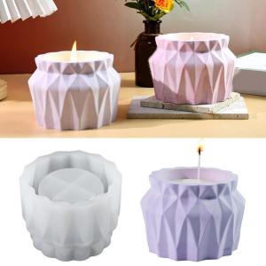 Multi Purpose Silicone Jar Mold For Creating Decorative Vases Pencil Holders Storage Jars And Scented Cups