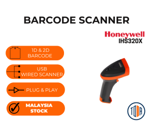 IMPACT By Honeywell IHS320X 1D/2D Barcode Scanner W Stand