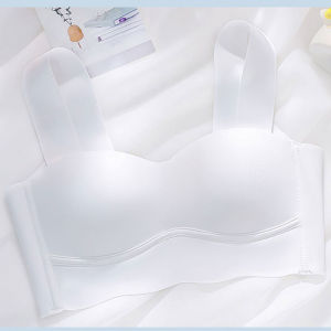 Meooliisy Một Mảnh Áo lót không đường may áo ngực nữ không gọng màu Trơn Đồ lót cúp ôm hết ngực đồ lót áo ống áo ngực