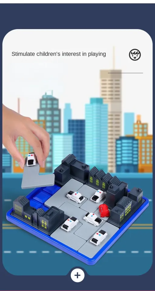 Police and Thief 120 Challenges Fun Road Block Puzzle Travel