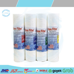 Cartridge Filter Air / Water Filter spun / sediment filter 10 10 inch Nano Filter 01 03 05 10 micron