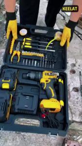 Cordless Battery Hand Drill Impact Drill Brushless Drill Bateri Screwdriver Hammer Drill 电钻