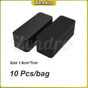 ZEO Fixer Sticker Nylon Self Sdhesive Hook for Car Carpet Pad Fixed Home Floor Mats Anti Skid 10Pcs/bag
