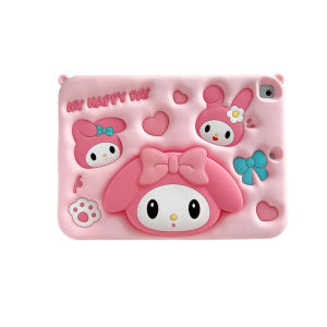 Stand Tablet Cover For Samsung Galaxy Tab A7 Lite A8 X200 X205 S6Lite P610 P615 X210 X216B X218U S9 S9 FE A9 A9 Plus X110 X115 X117 T290 T295 T297 Melody Silicone Protective Case