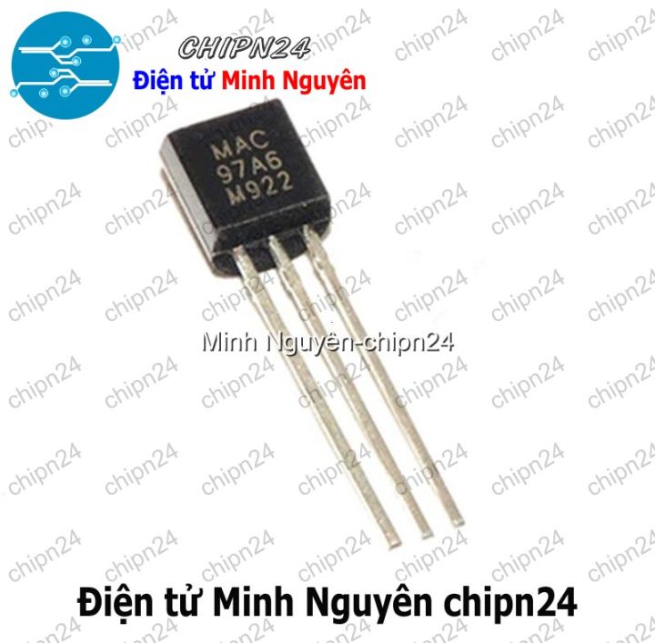 MAC97A6 - Triac 400V 600mA | Triacs Tiristores e Diacs | PTR009318