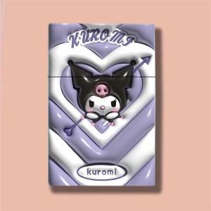 Box penyimpanan Photocard Eksklusif Kuromi Model - Kotak Fotocard Multifungsi untuk berbagai pernik aksesoris dll