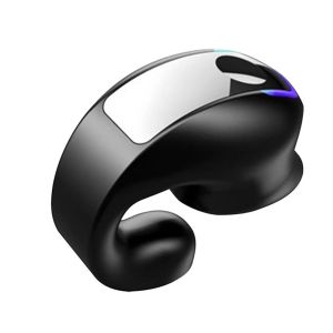 ♥ SPLAY Shipping+Ready Stock ♥Gd28 Bone Conduction Headphones Bluetooth-compatible 5.3 Ear Clip Earphone Wireless Lightweight Business Sports Headset With Mic